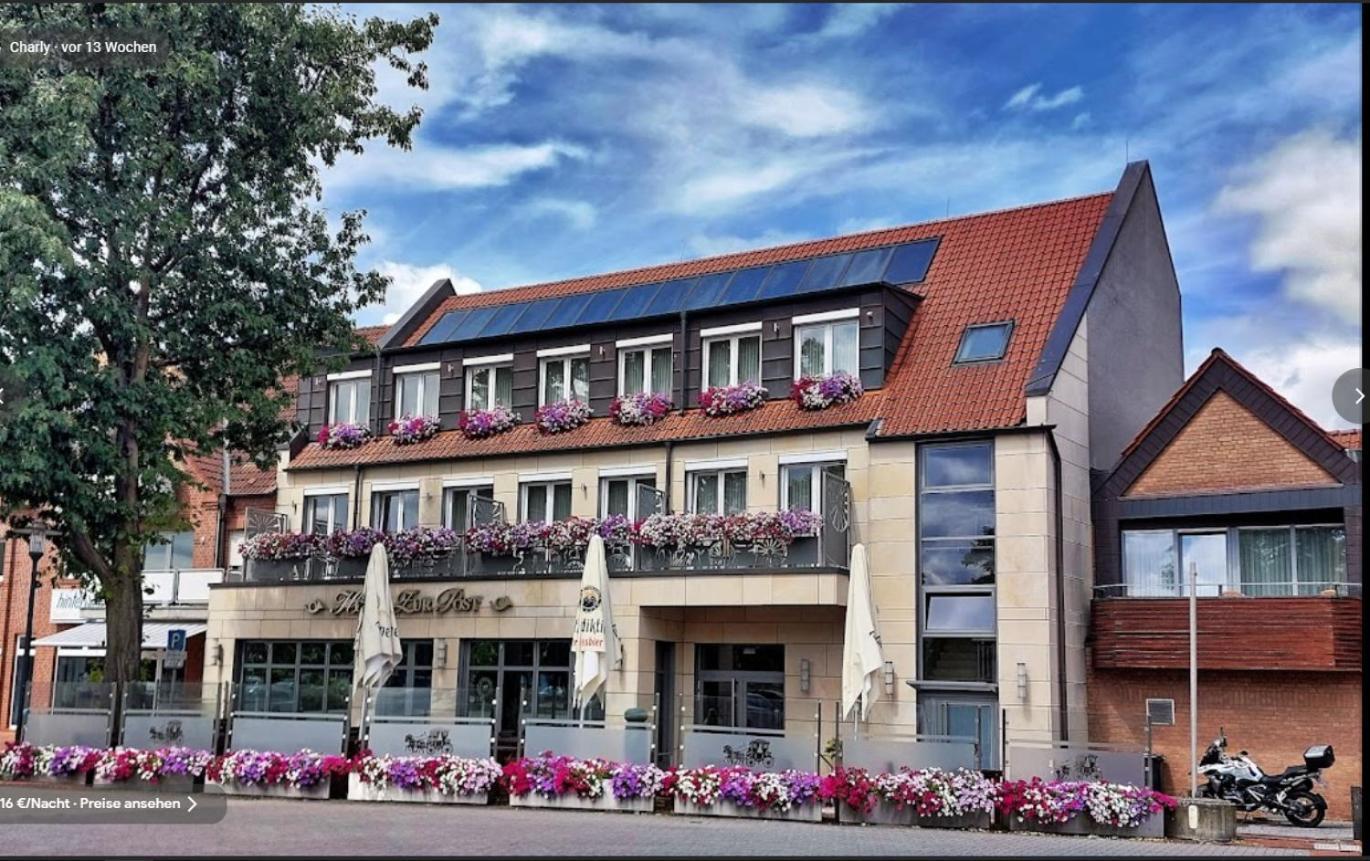 Hotel Zur Post Wettringen  Екстериор снимка